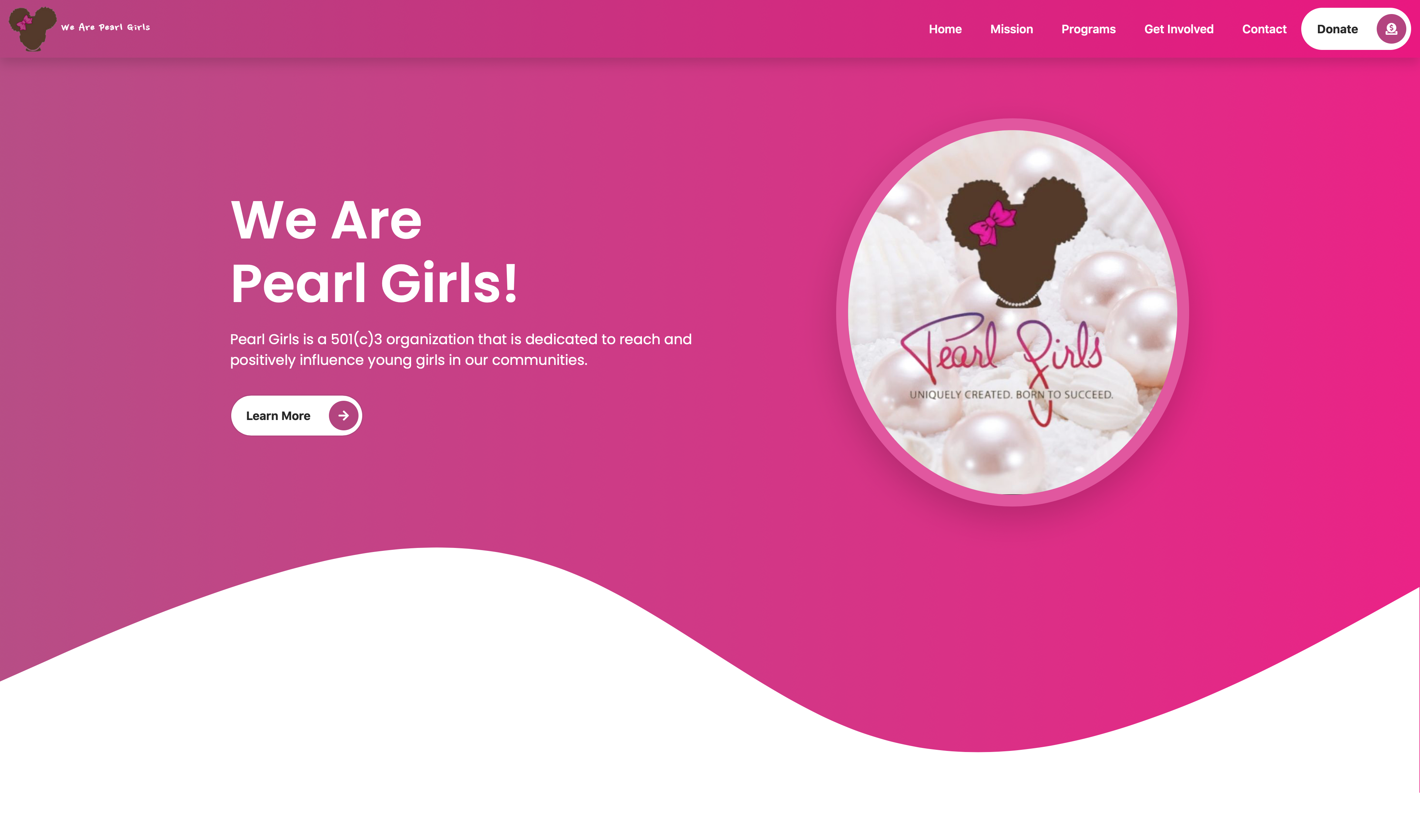 Pearl Girls Website